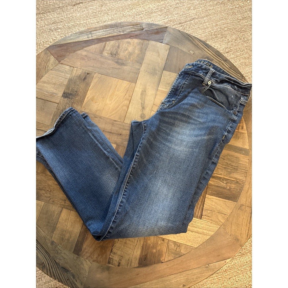 American Eagle Extreme Flex Jeans Mens 36x32 Blue Stretch Denim AEO Medium/dark